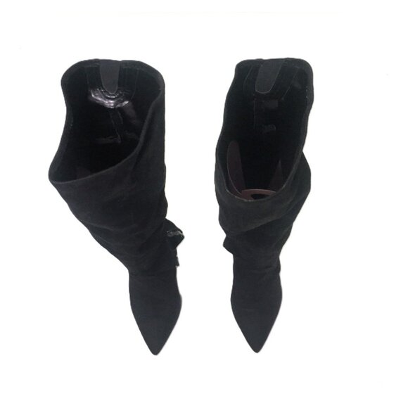 🛑 NINE WEST Knee High ➕🆒 BOOTS Designer Suede Stiletto Dress Point 💸BUY NOW‼️ - Picture 11 of 16